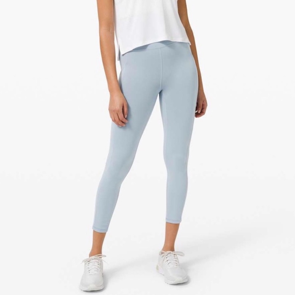 Lululemon 🍋 Invigorate High Rise 25” Tight in Chambray Blue NWT